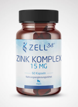 ZELL38 Zink Komplex 15 MG