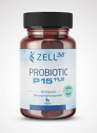 ZELL38 Probiotic P15 – 2 Monats-Packung