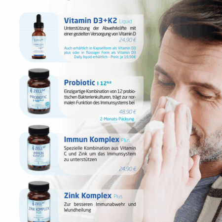 Aufsteller-Zell38-A5 - Stärkung des Immunsystems